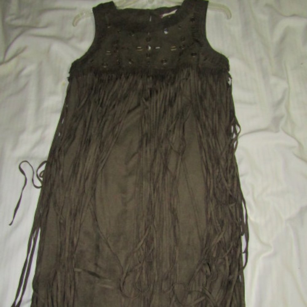 Chelsea & Violet suede dress